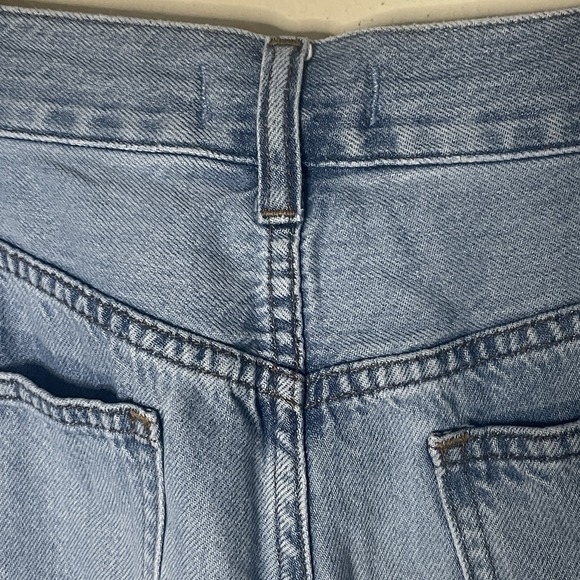 Madewell Jeans Low Slung Baggy Womens 32 /14 Medium Wash Denim Button Fly - Picture 13 of 16